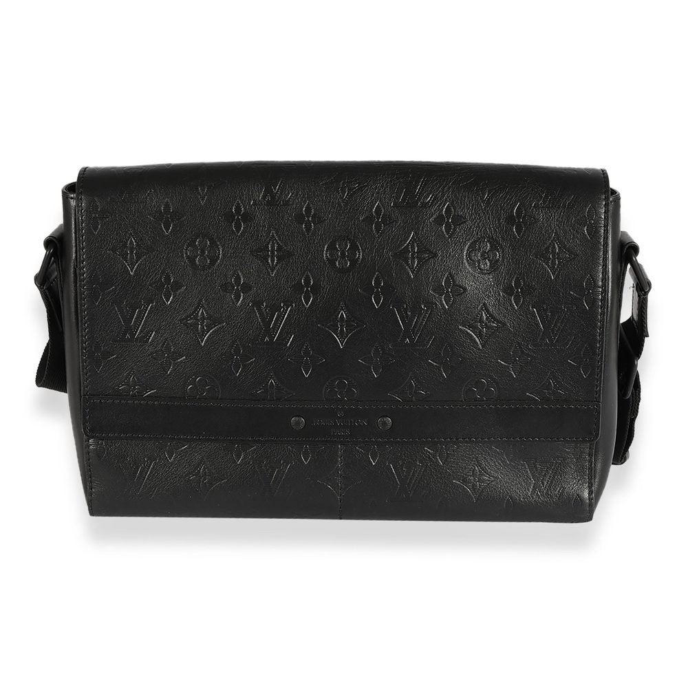 Louis Vuitton Black Monogram Shadow Sprinter Mess… - image 1